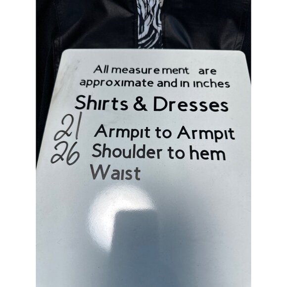 Zenergy By Chicos Womens Black & Zebra Print Full Zip Jacket Size 2 US L - Picture 9 of 9